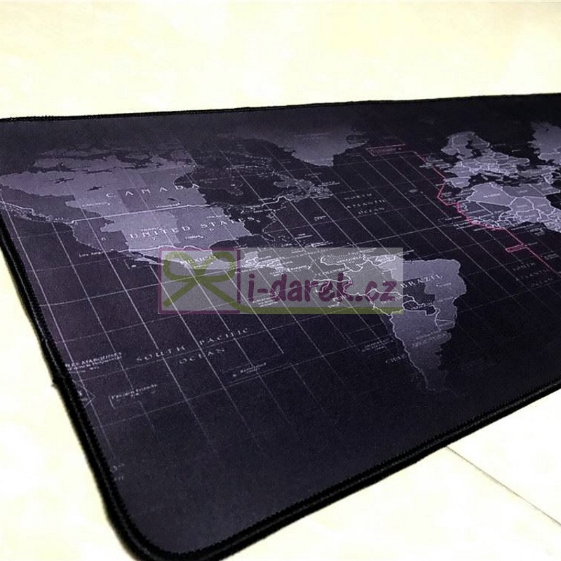 Podložka pod klávesnici a pod myš 30x88 - MAPA SVĚTA