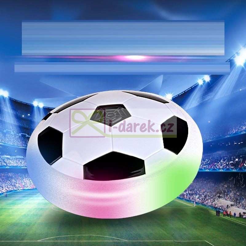 Fotbalový míč Air disk - bílý lem