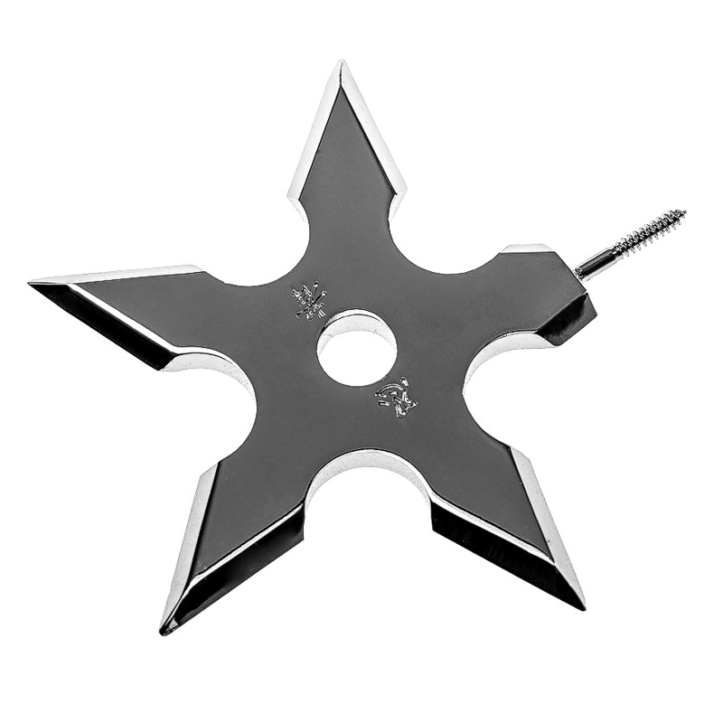 Ninja věšák vrhací hvězdice - SHURIKEN