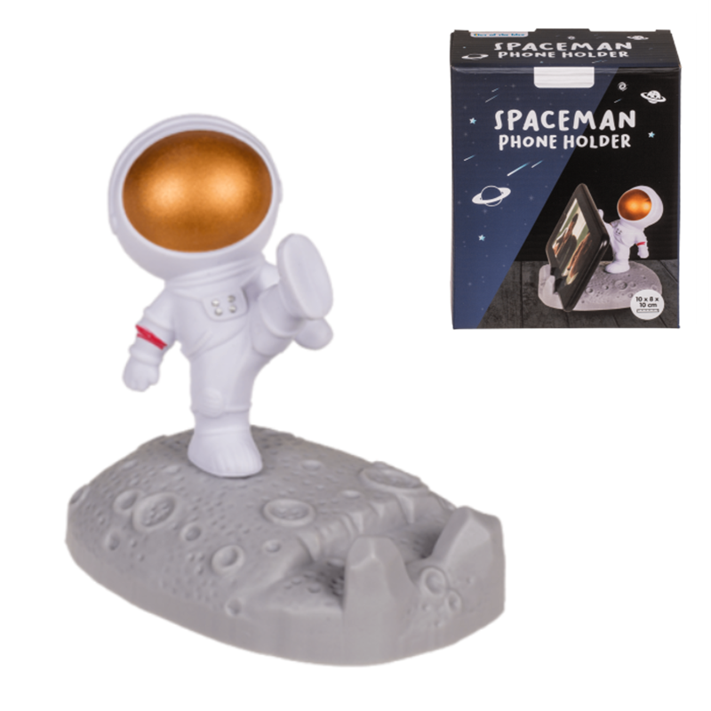 Vesmírný stojan na mobil ASTRONAUT – zlaté hledí