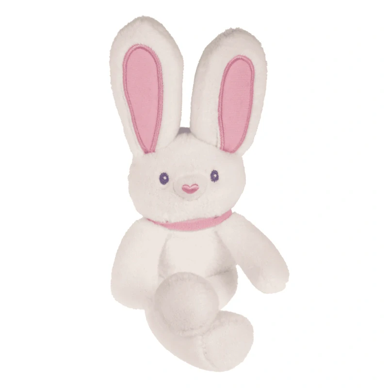 Bílý plyšový králíček Pop-Up 28 cm – vytahovací ouška a tlapky