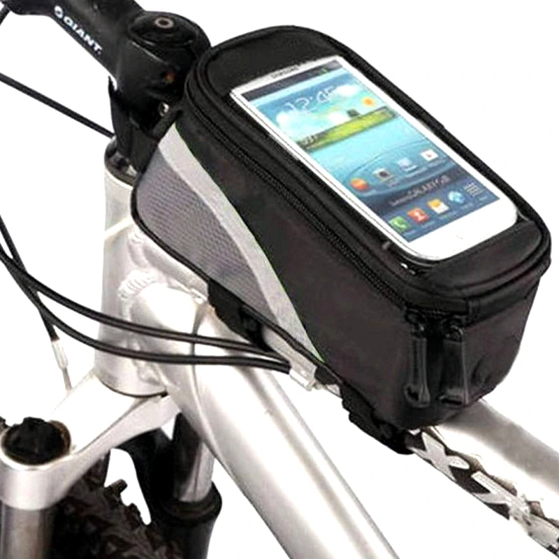 Cyklistická brašna na kolo s pouzdrem pro telefony do 5,6"