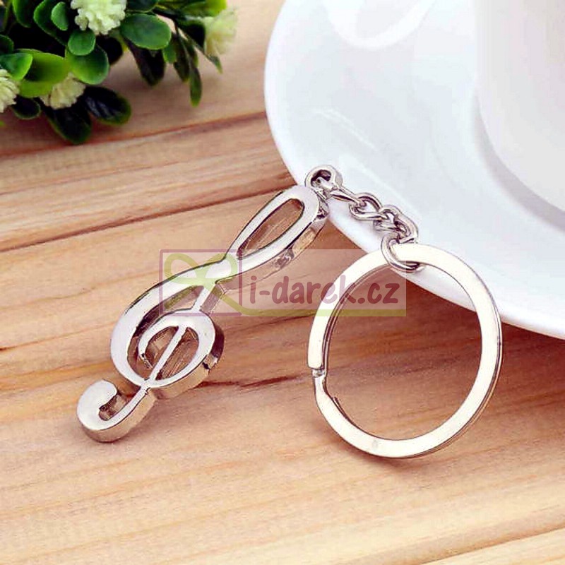 Přívěsek na klíče - HOUSLOVÝ KLÍČ