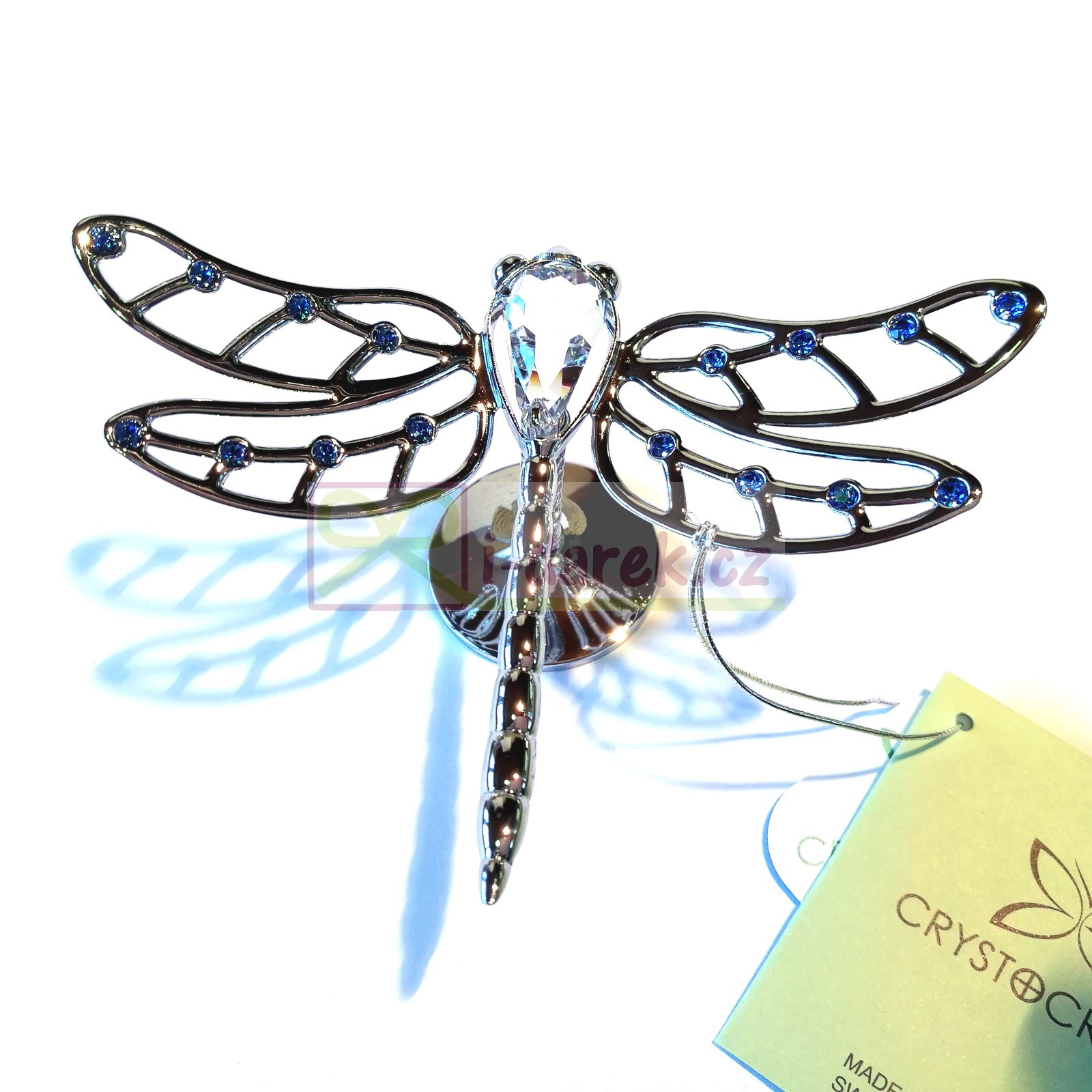 VÁŽKA Crystocraft - stříbrná