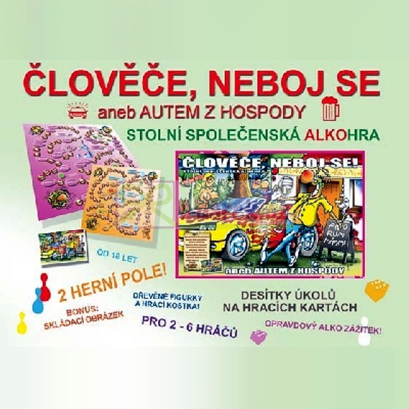 ČLOVĚČE, NEBOJ SE - společenská alkohra