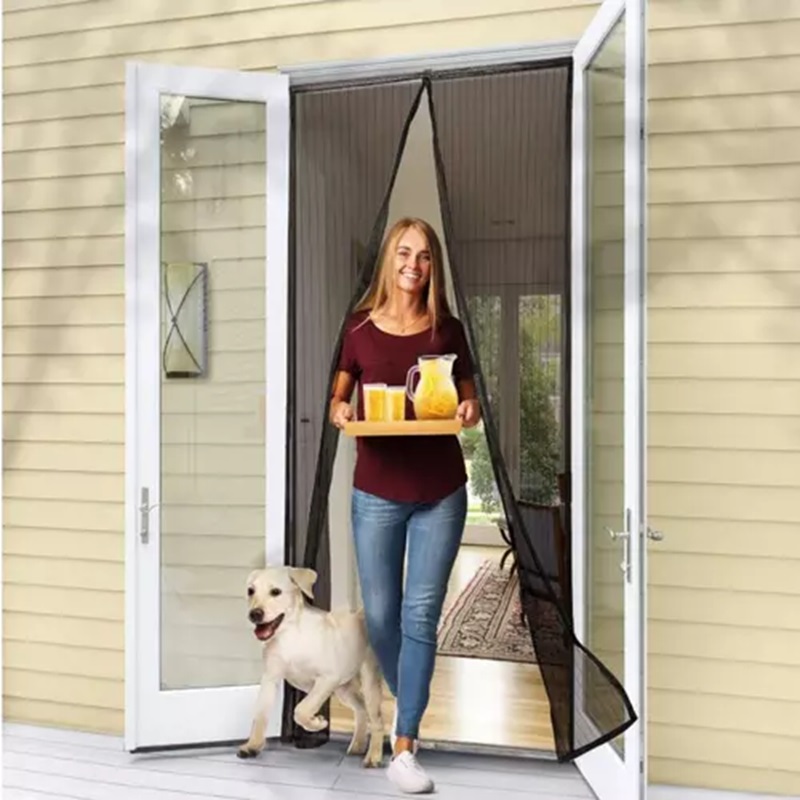 Moskytiéra na dveře 100x210cm HQ M18602 - černá