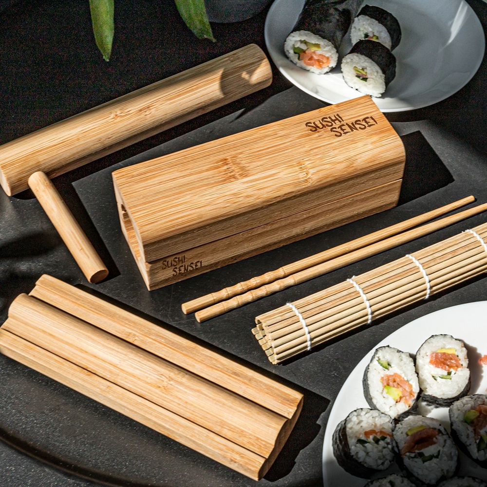 Bambusová sada na výrobu Sushi - SUSHI SENSEI DELUXE