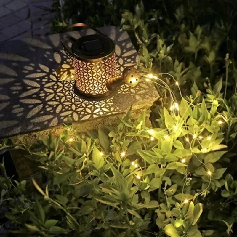 Solární zahradní lampa Konvička GARDLOV 23846 - efekt tekoucí vody