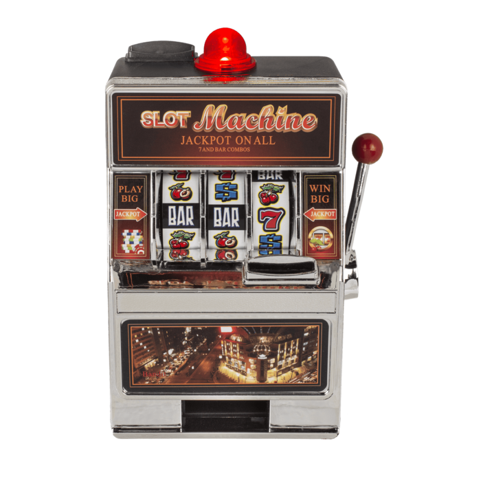 Kasička herní automat s LED a zvukem – Sparautomat Jackpot