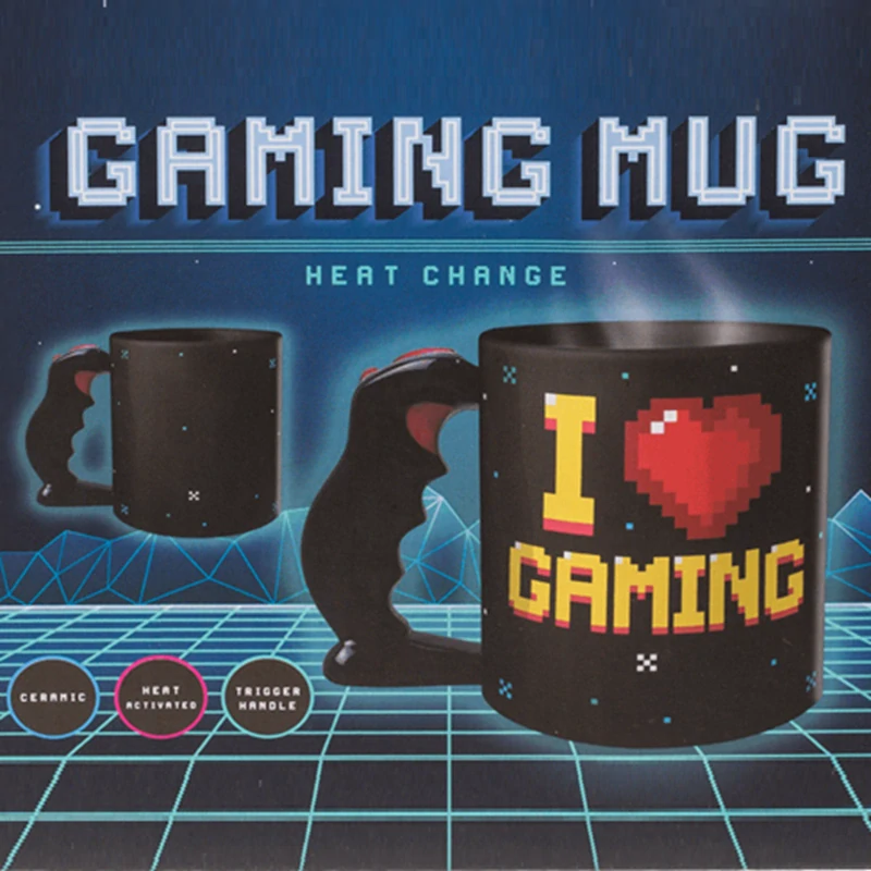 Magický hrnek pro hráče 320 ml -  I Love Gaming 