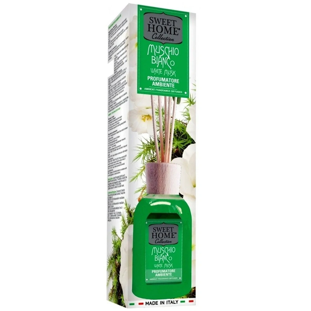 Aroma difuzér Sweet Home – vůně Bílý mošus 250 ml