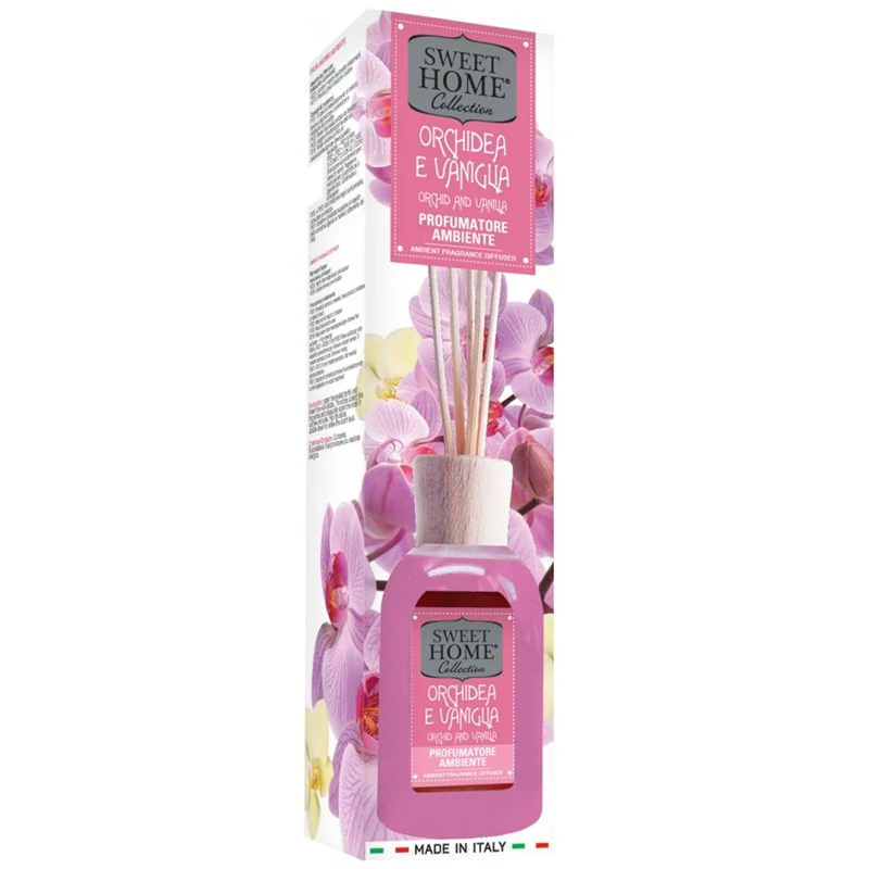 Aroma difuzér Sweet Home – vůně Orchidej & Vanilka 250 ml