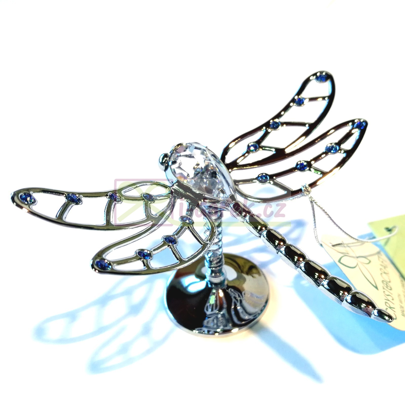 VÁŽKA Crystocraft - stříbrná