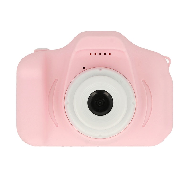 Malý kočičí digitální fotoaparát 1080P - růžovobílý