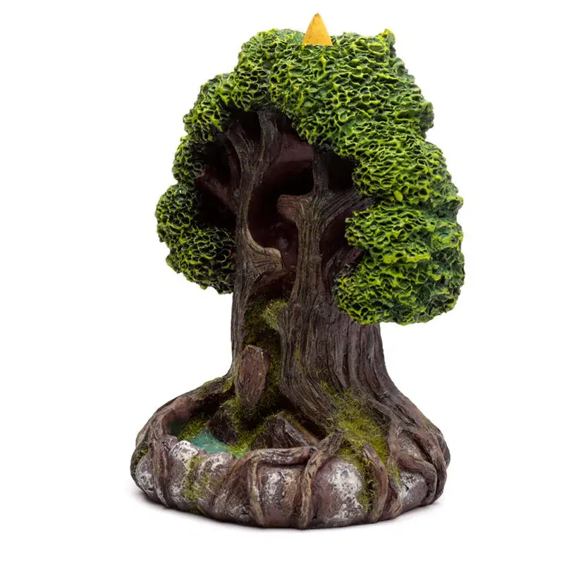 Stromový vodopád s tekoucím dýmem – Strom života