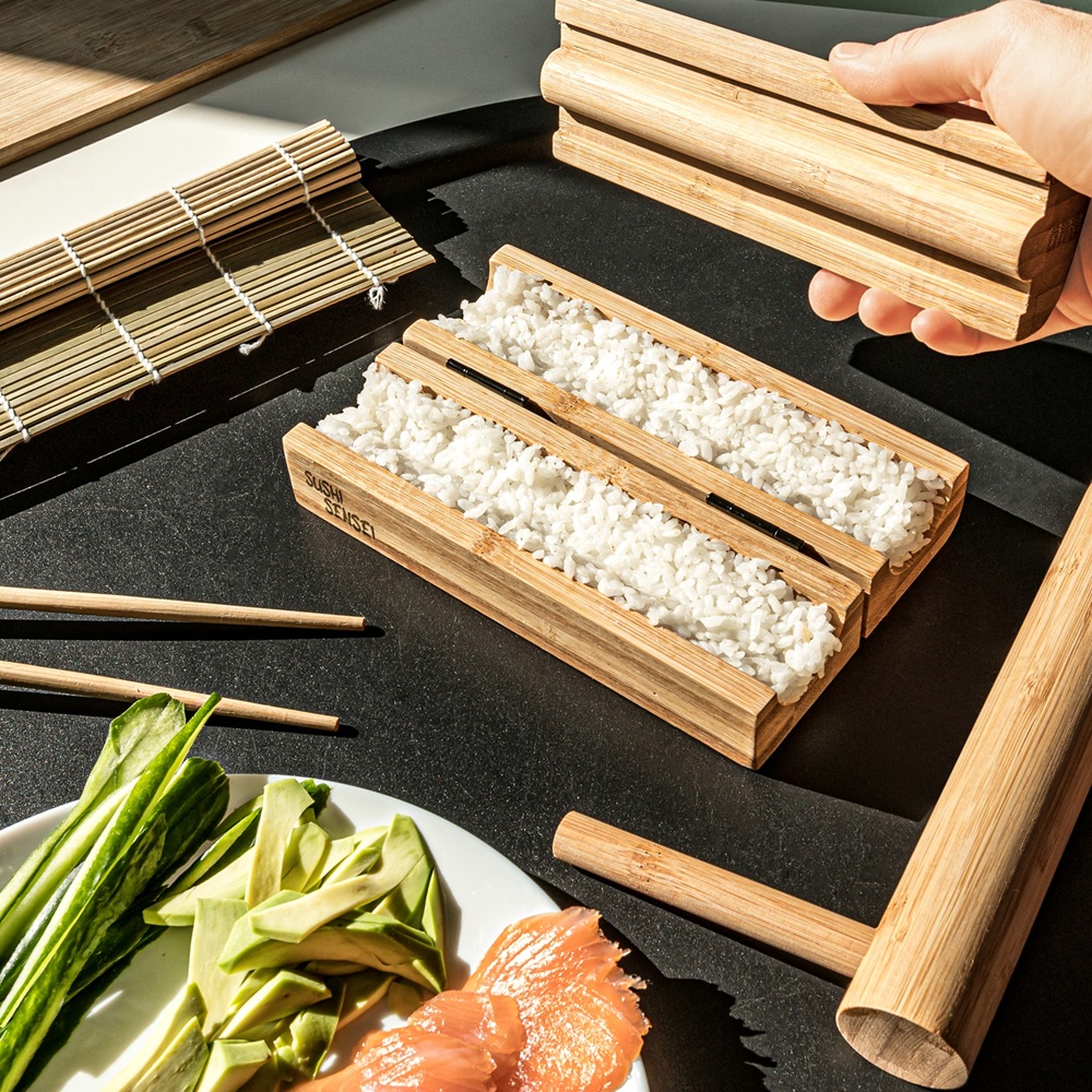 Bambusová sada na výrobu Sushi - SUSHI SENSEI DELUXE