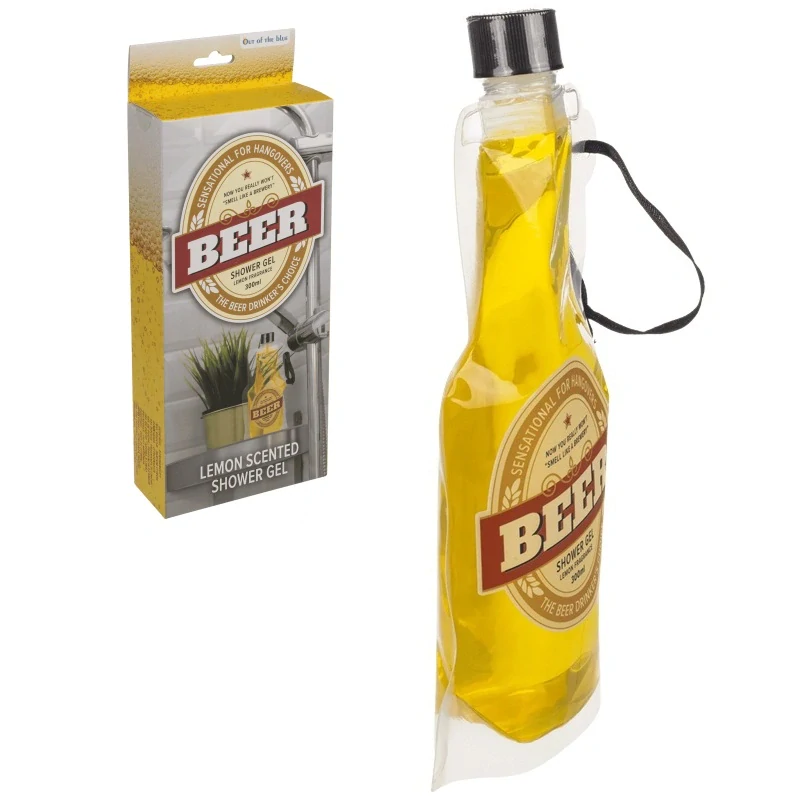 Sprchový gel ve tvaru piva 300 ml – vtipný dárek pro pivaře