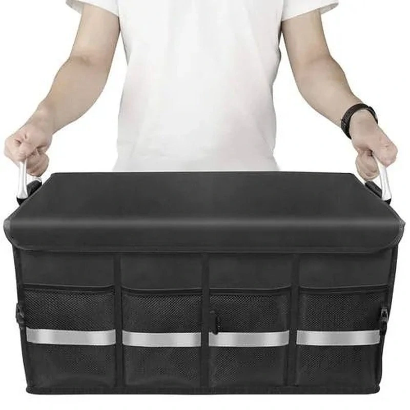 Velký organizér do kufru auta Xtrobb 50 l s víkem a zpevněným dnem