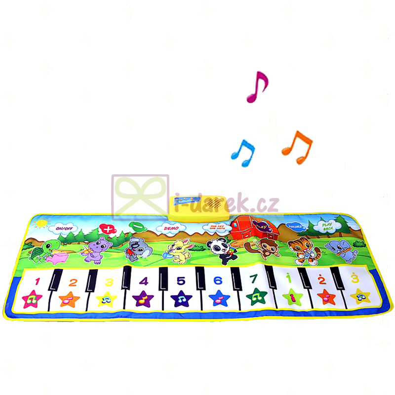 Elektronická hrací podložka s nahráváním – Piano
