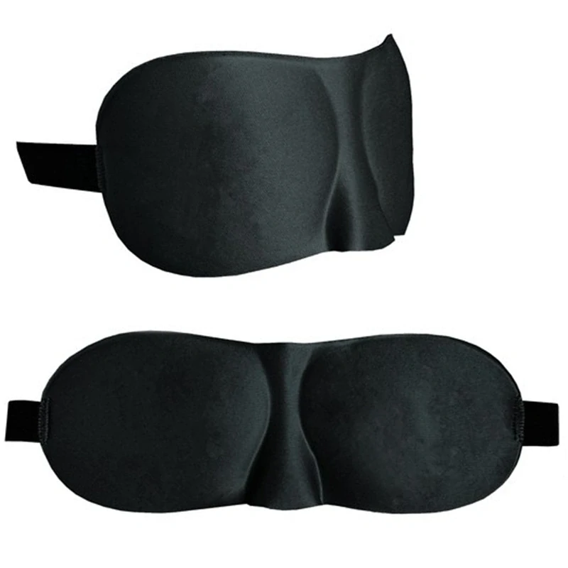 3D cestovní polštář s paměťovou pěnou – set se špunty a páskou na oči