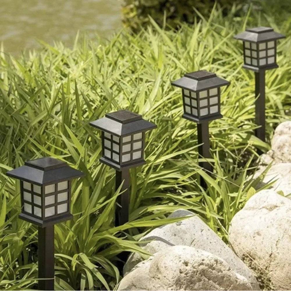 Sada 6 solárních zahradních lamp 25421 - Japonský nádech