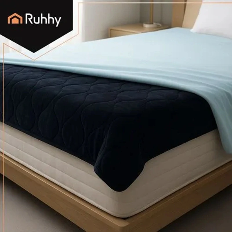 Velká vyhřívaná deka 180x130cm, 9 výkonů a automatické vypnutí 26202- černá