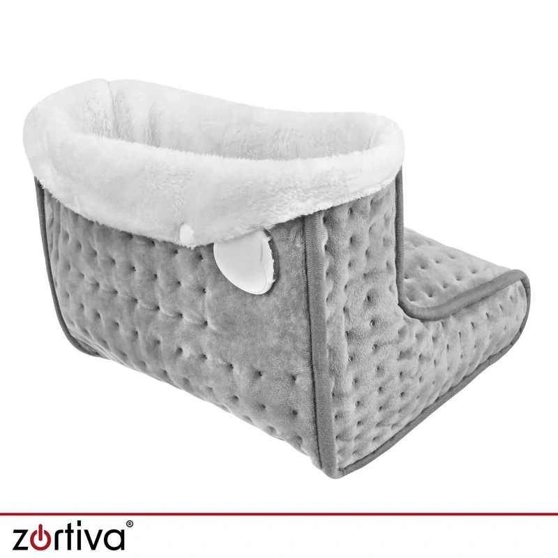Elektrický ohřívač na obě nohy Zortiva 30 × 30 cm – časovač a 10 stupňů