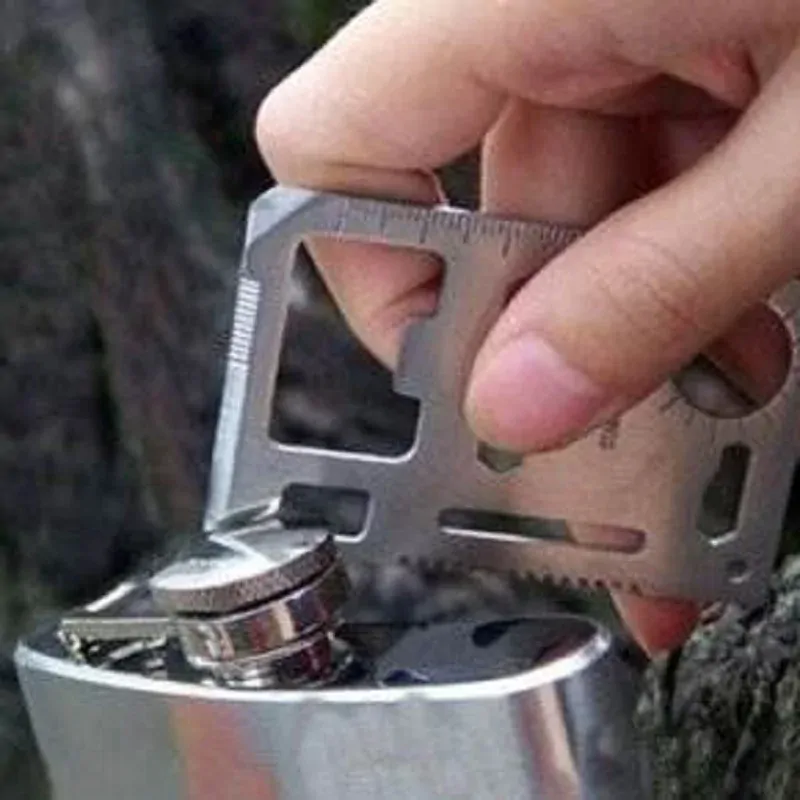 SOS sada na přežití 7v1 - vodotěsné černé pouzdro