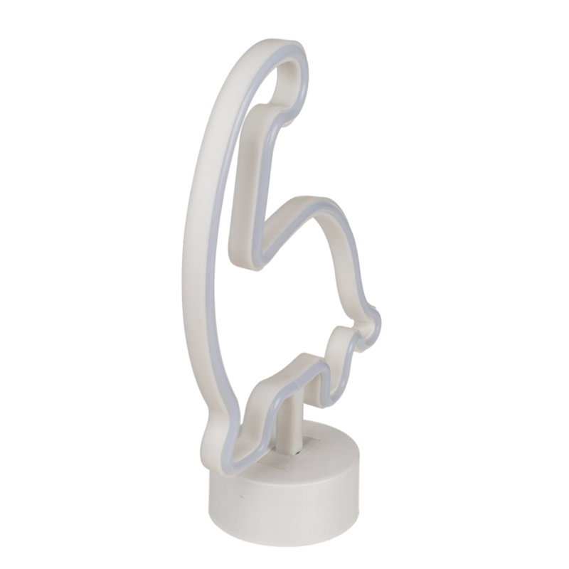 Neonová lampa na podstavci 27cm – Dinosaurus