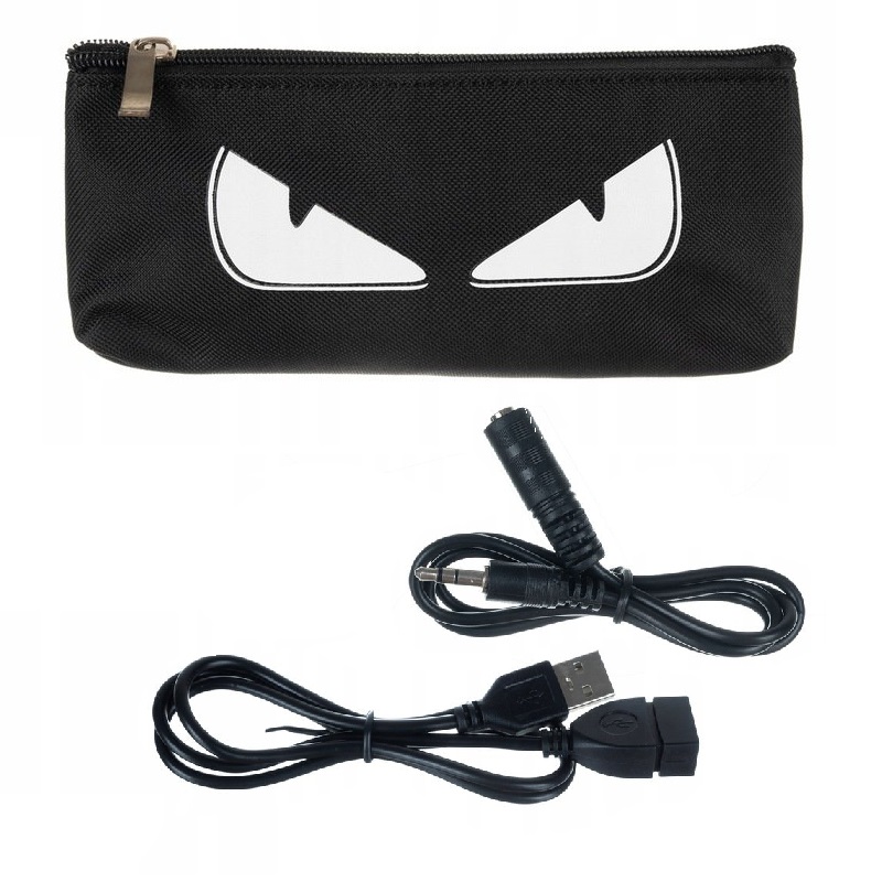 Reflexní batoh s penálem Kruzzel 19374 Unisex - USB, JACK