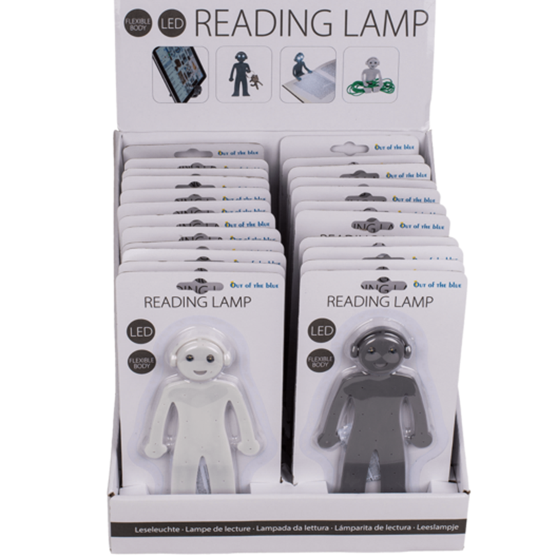 Multifunkční panáček s intimním LED světlem na knížku