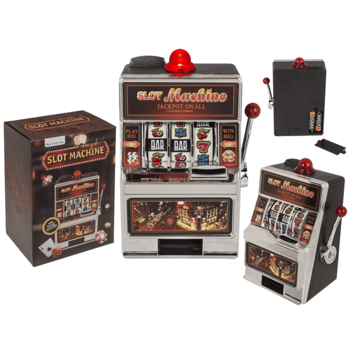 Kasička herní automat s LED a zvukem – Sparautomat Jackpot