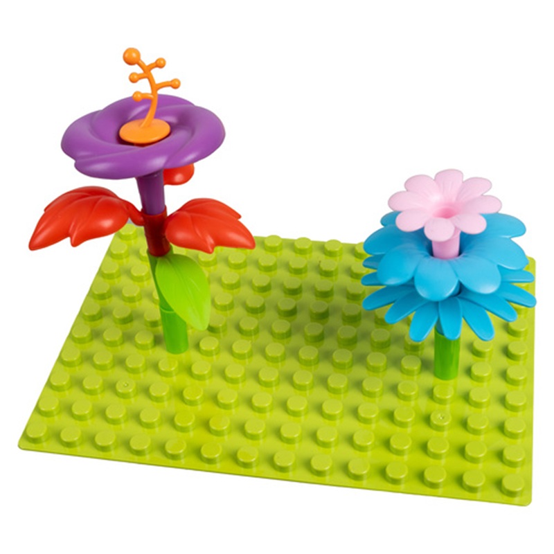 Stavebnice 3D bloky 139 dílků 26331 – Květinová zahrada