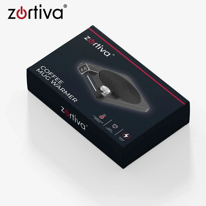 Elektrický ohřívač hrnků 40 W Zortiva – časovač a 9 stupňů teploty