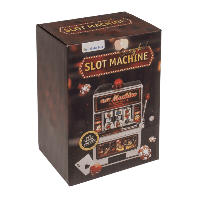 Kasička herní automat s LED a zvukem – Sparautomat Jackpot