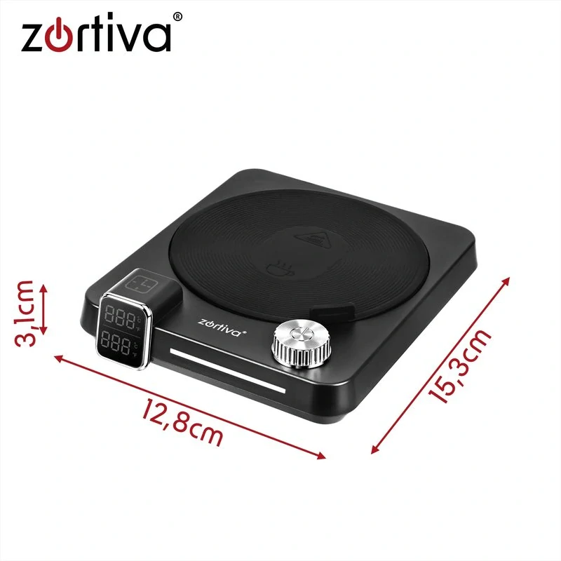 Elektrický ohřívač hrnků 40 W Zortiva – časovač a 9 stupňů teploty