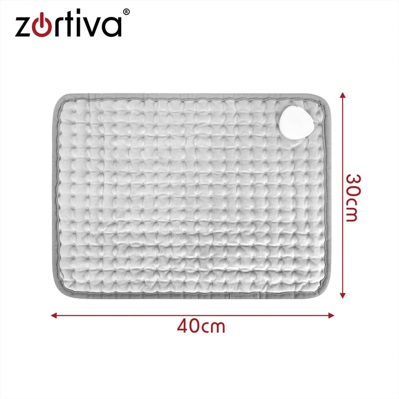 Malá vyhřívaná deka Zortiva 40 × 30 cm s ovladačem a 10 stupni