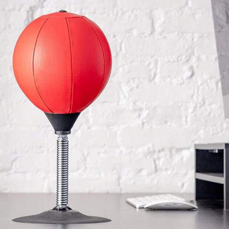 Antistresový boxovací pytel na stůl – vtipný antistres