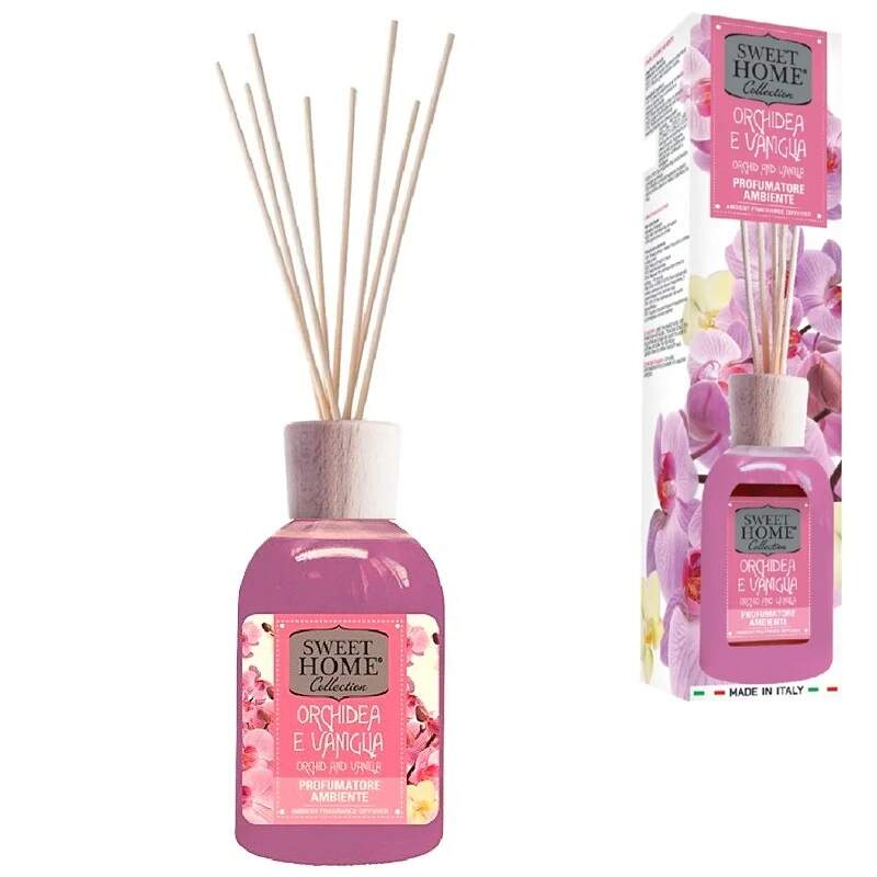 Aroma difuzér Sweet Home – vůně Orchidej & Vanilka 250 ml
