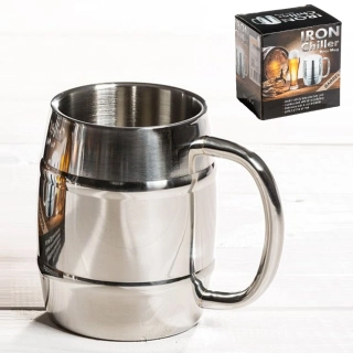 Chladící korbel na pivo 350ml - IRON CHILLER