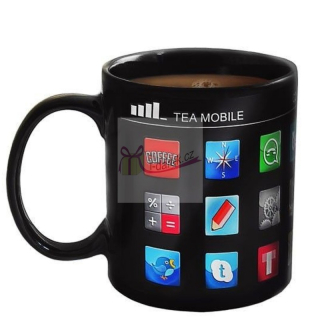 Magický hrnek iPhone - mobil