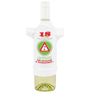 Tričko na láhev k 18. narozeninám – Začátečník