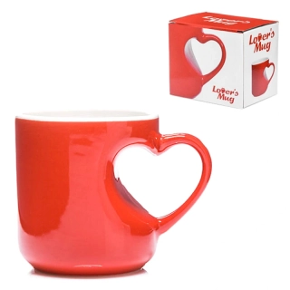 Zamilovaný hrníček - OUŠKO SRDCE