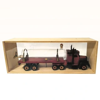 Dárková láhev 0,5l na alkohol - TRUCK