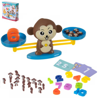 Matematika hrou počítáním opiček - opičí váha