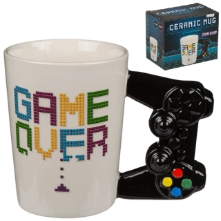 Originální hrnek pro hráče 350ml GAME OVER - Gamepad