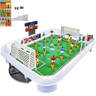 Stolní fotbal pro dva s vlajkami