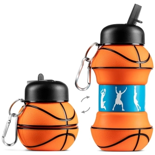 Skládací láhev 0,55 l - Basketbalový míč