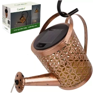 Solární zahradní lampa Konvička GARDLOV 23846 - efekt tekoucí vody