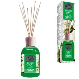 Aroma difuzér Sweet Home – vůně Bílý mošus 250 ml